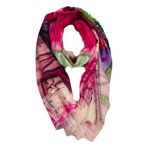 BOH&Eacute;ME Skjerf Hus Z10360