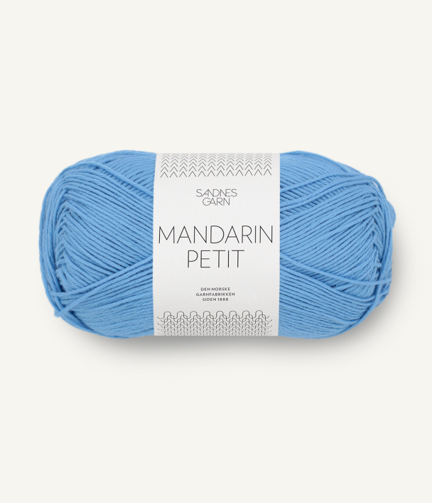 Mandarin Petit blå 6015