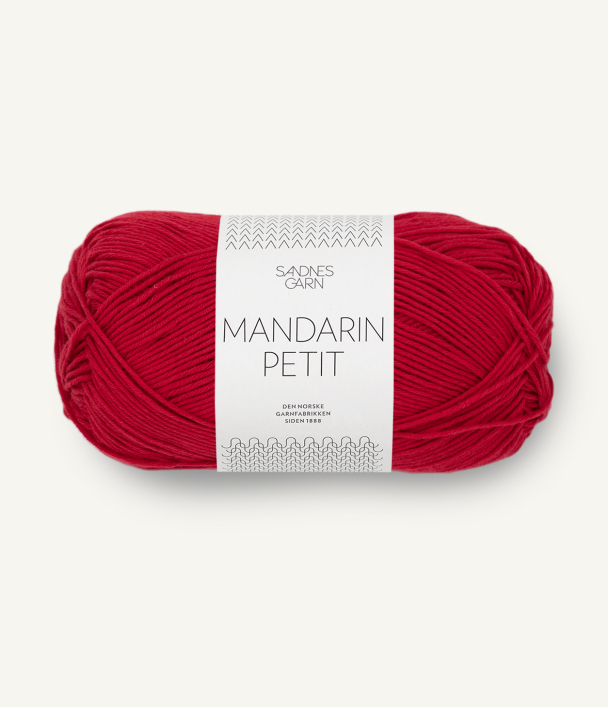 Mandarin Petit rød 4418