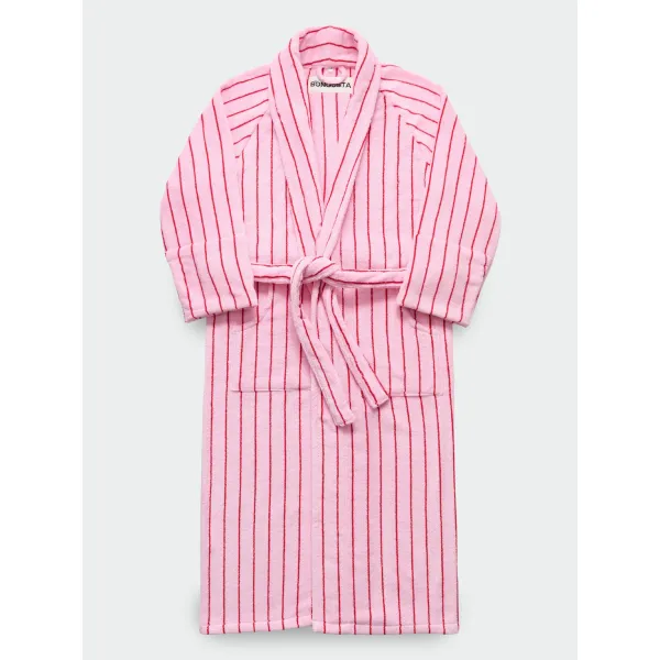 Naram Bathrobe - Baby Pink & Ski Patrol 