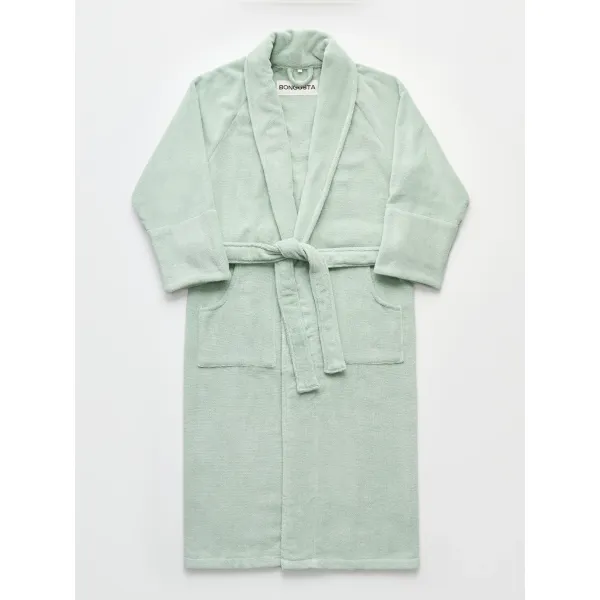 Naram Bathrobe - Silver Sage 