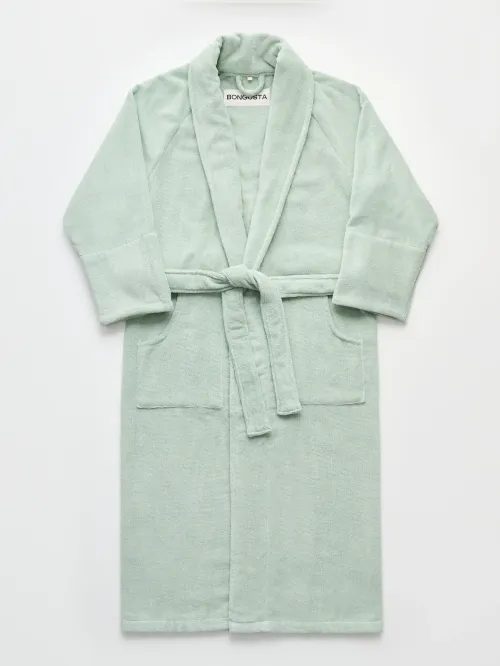 Naram Bathrobe - Silver Sage 