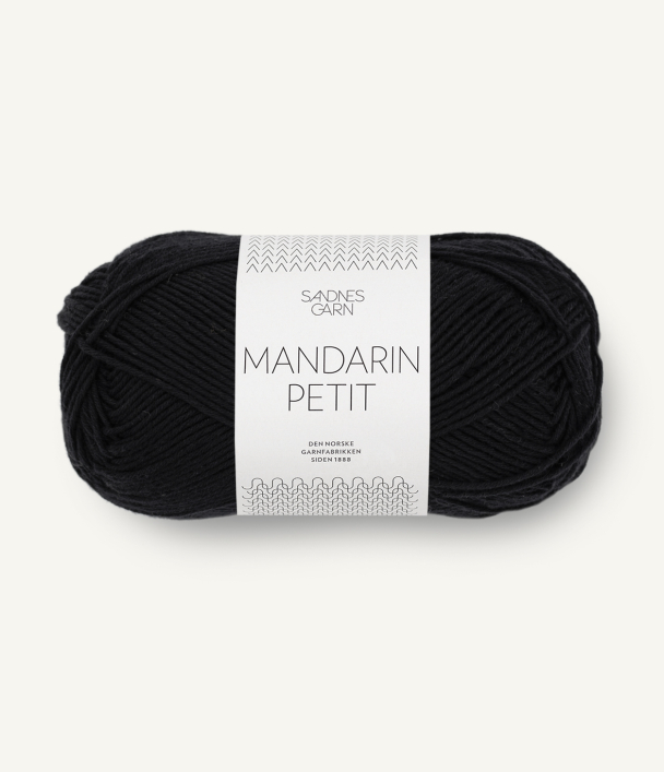 Mandarin Petit svart 1099