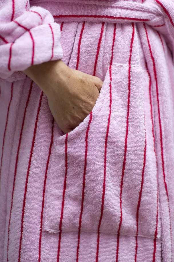Naram Bathrobe - Baby Pink & Ski Patrol  - Image 2