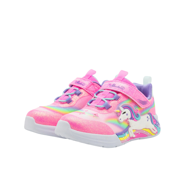 Skechers S Lights - Unicorn Chaser blinkesko - Image 4
