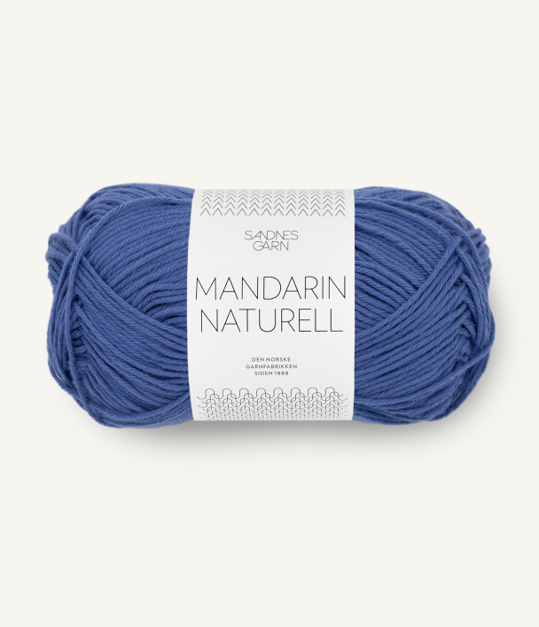 Mandarin Naturell blå 5844