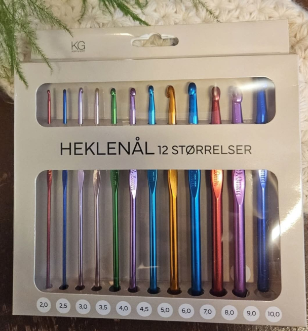 Heklenålsett K&G