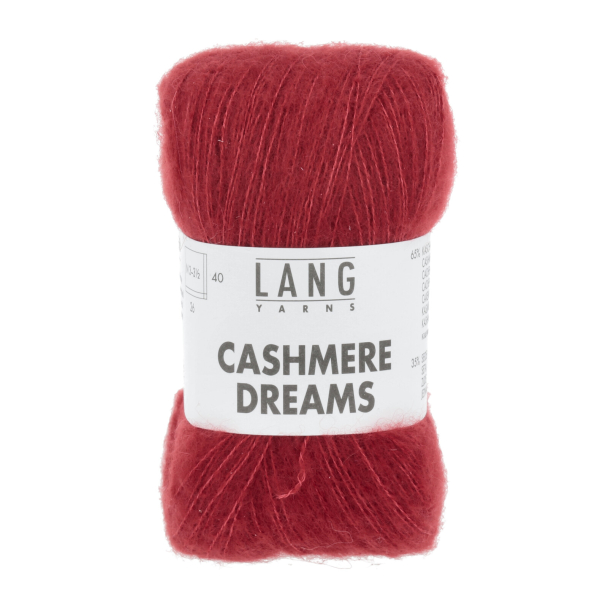 Cashmere dreams rød  60