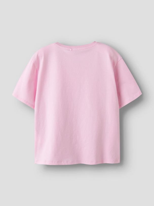 NKFMorissina Stitch t-shirt, rosa - Image 2