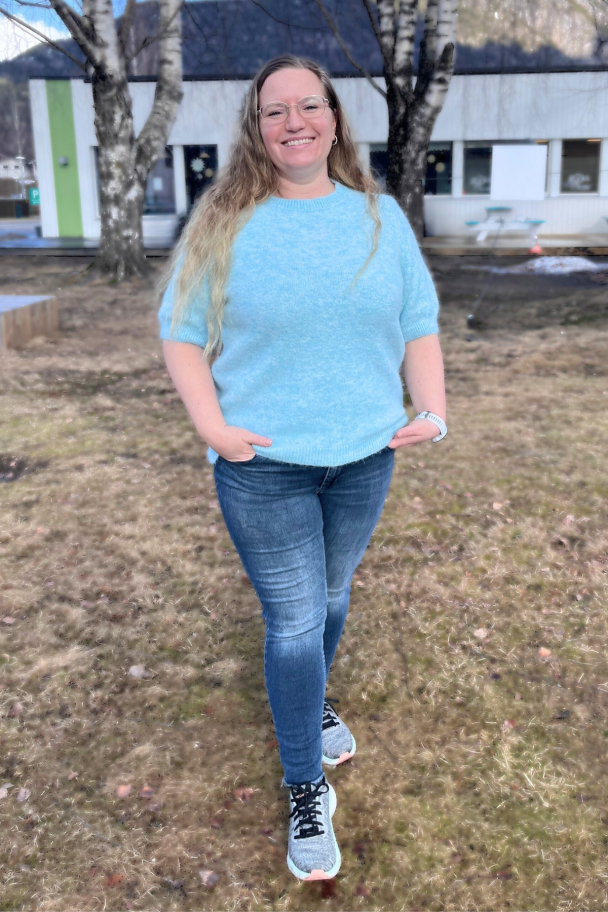 Moondust Mohair kortermet strikketgenser - Image 2