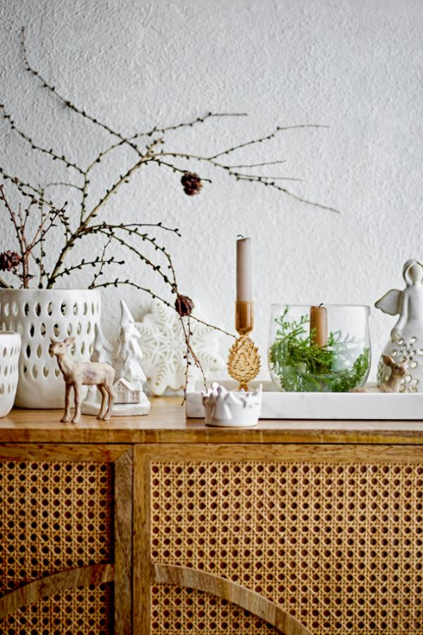 Majsa Fad, Hvid, Marmor  - Image 4