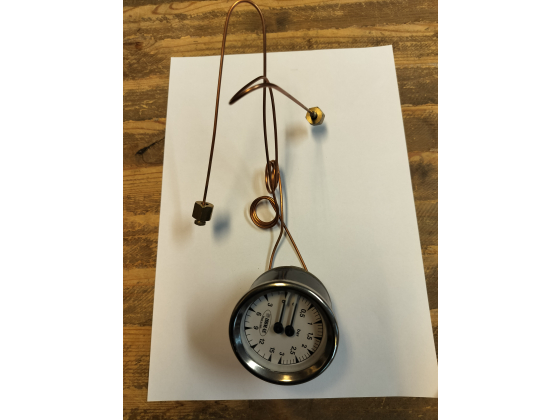 Isomac manometer dobbel