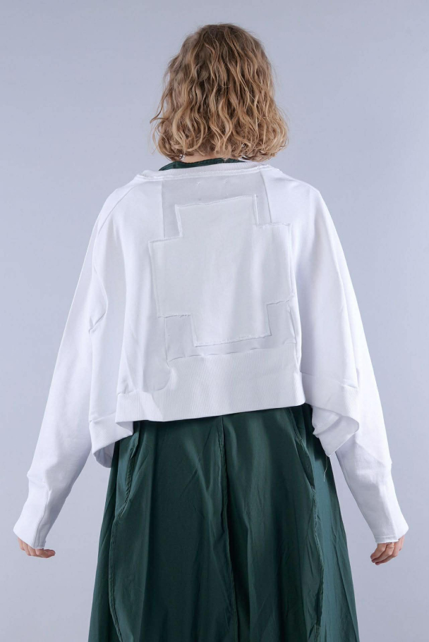 PLUSlavie Wide short short sweather 2101 - Image 2