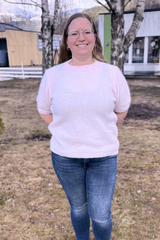 Moondust Mohair kortermet strikketgenser - Image 4