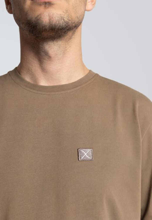 Basic Organic t-shirt, brun - Image 2