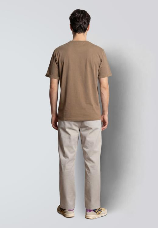 Basic Organic t-shirt, brun - Image 3