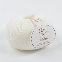 [LL001504-0101] Lillelam Merinoull 50g (Hvit).jpg