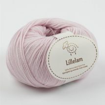 [LL001504-0301] Lillelam Merinoull 50g (Rosa).jpg