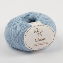[LL001504-0401] Lillelam Merinoull 50g (Lyseblå).jpg