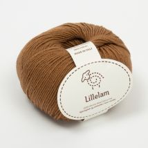 [LL001504-7801] Lillelam Merinoull 50g (Gyllenbrun).jpg
