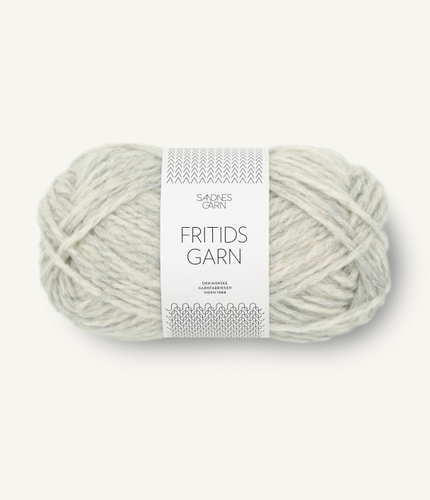 Fritidsgarn light grey melange 1021