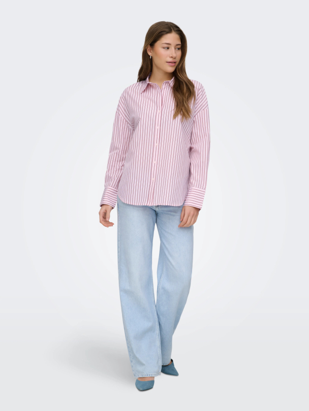 ONLOREGON ALVA LS REG SHIRT NOOS WVN - Image 5