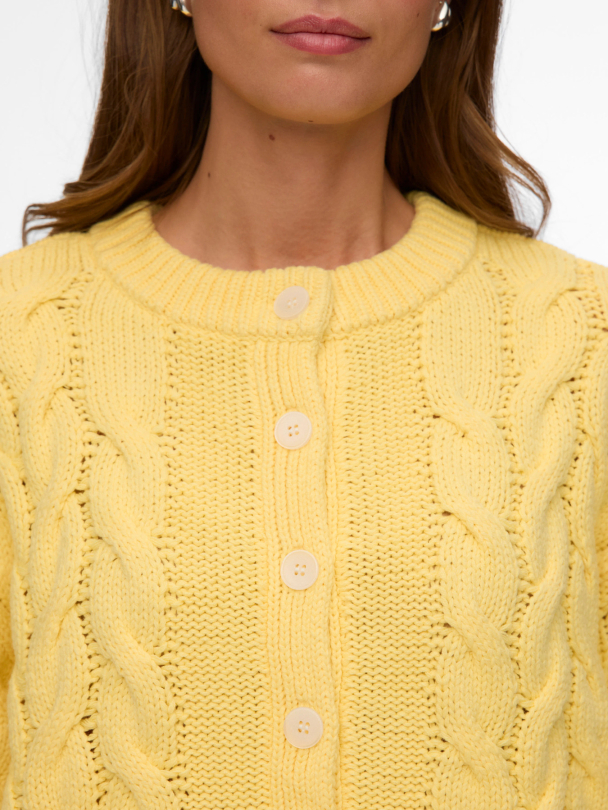 VMSVEA THEA LS O-NECK CABLE CARDIGAN EXP - Image 2