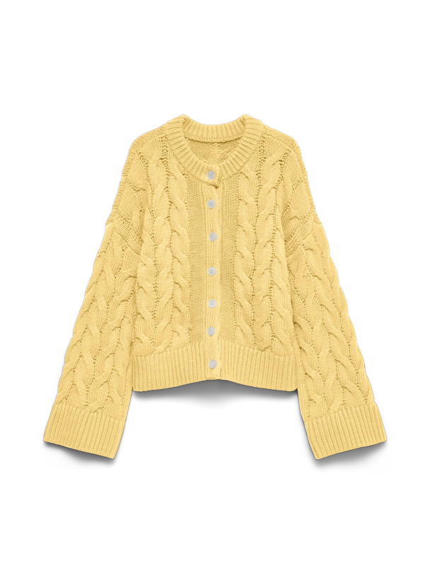 VMSVEA THEA LS O-NECK CABLE CARDIGAN EXP - Image 1