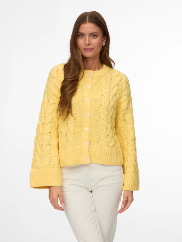 VMSVEA THEA LS O-NECK CABLE CARDIGAN EXP - Image 4