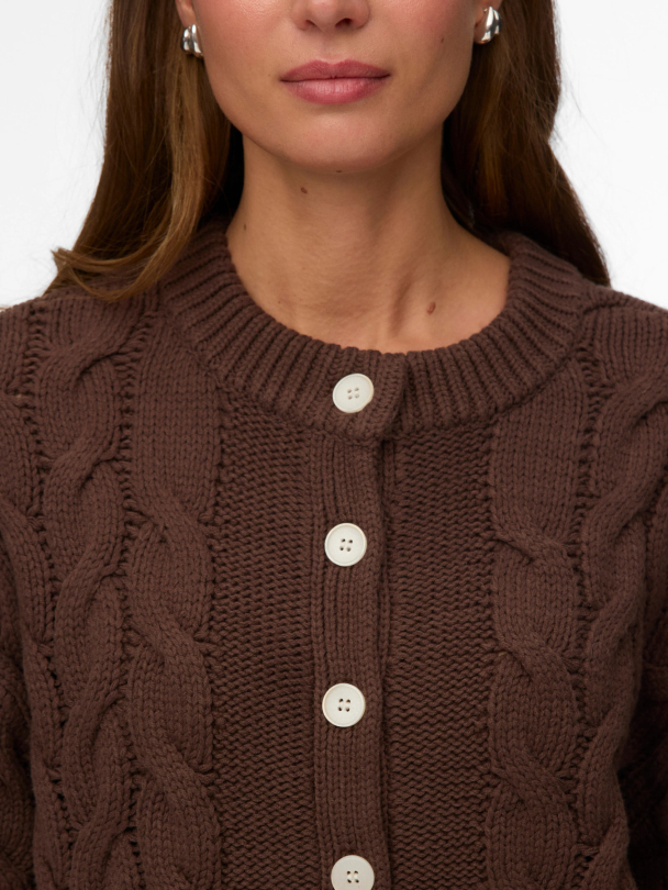 VMSVEA THEA LS O-NECK CABLE CARDIGAN EXP - Image 4