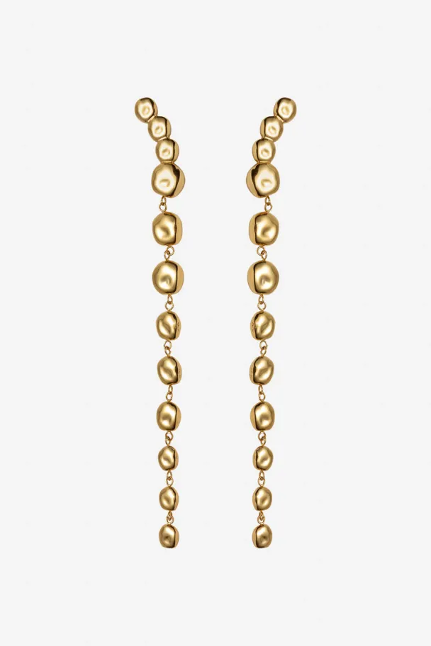 THE LONG PEBBLE EARRINGS  - Image 1
