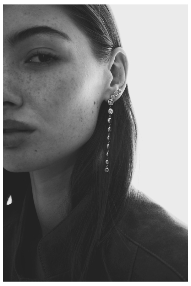 THE LONG PEBBLE EARRINGS  - Image 5