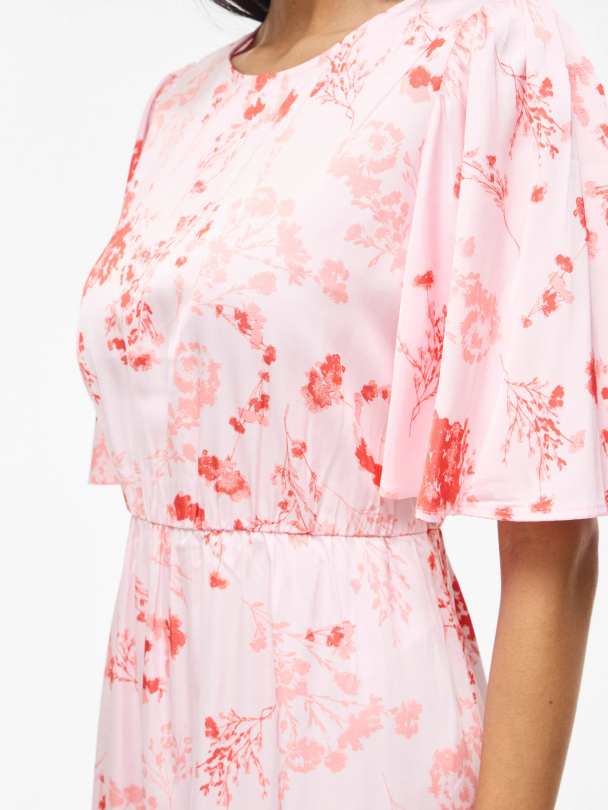 VITHALIA ANYA 2/4 O-NECK DRESS/DC - Image 5