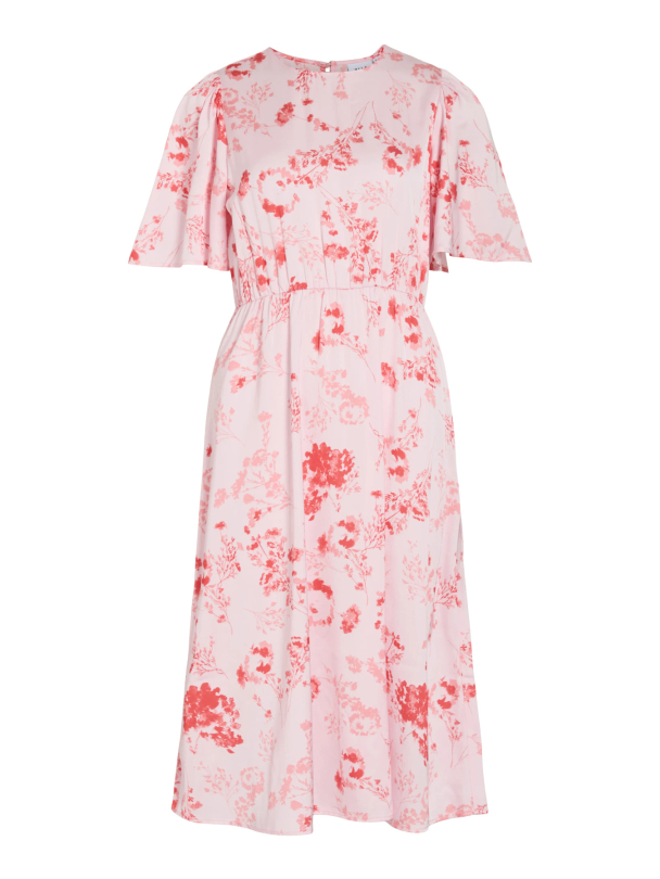 VITHALIA ANYA 2/4 O-NECK DRESS/DC - Image 1