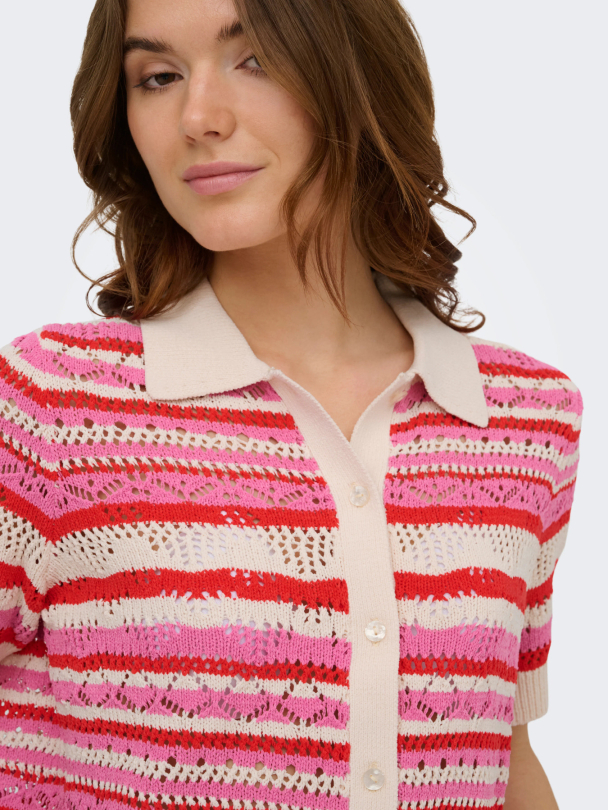 ONLLULA POLO S/S CARDIGAN KNT NOOS - Image 4