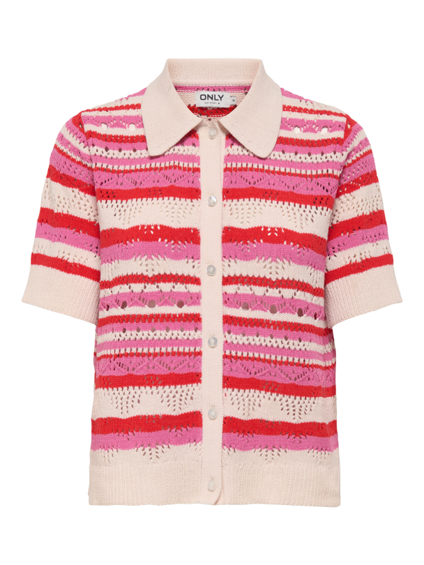 ONLLULA POLO S/S CARDIGAN KNT NOOS - Image 1