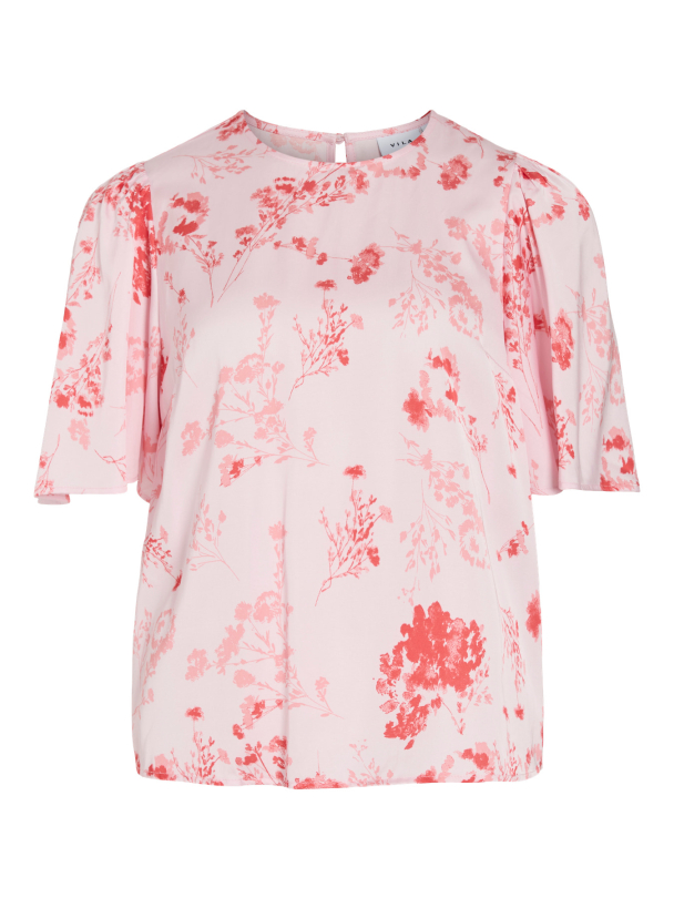 VITHALIA ANYA 2/4 O-NECK TOP/DC - Image 1