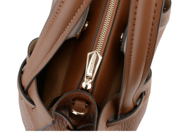 Blossom Cowhide Leather Medium Satchel Bag 20031 - Image 4