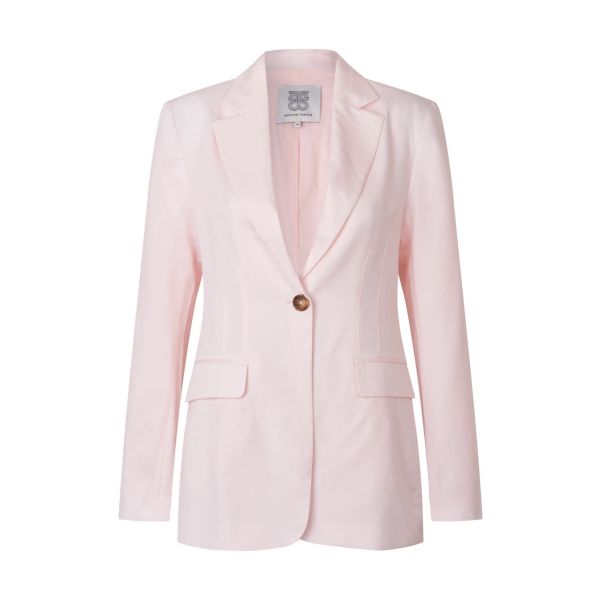 Refined fitted Blazer - Crystal Pink