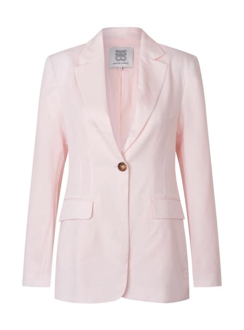 Refined fitted Blazer - Crystal Pink