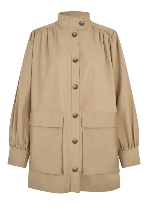Gable Jacket - Camel 
