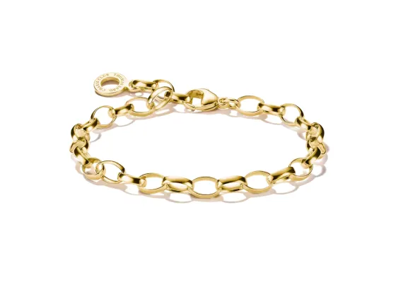 Thomas Sabo - Charm Classic Forgylt Armb&aring;nd 5mm