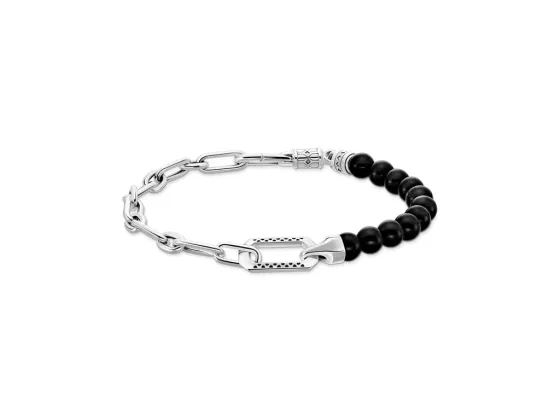 Thomas Sabo - Svart Onyx Armb&aring;nd