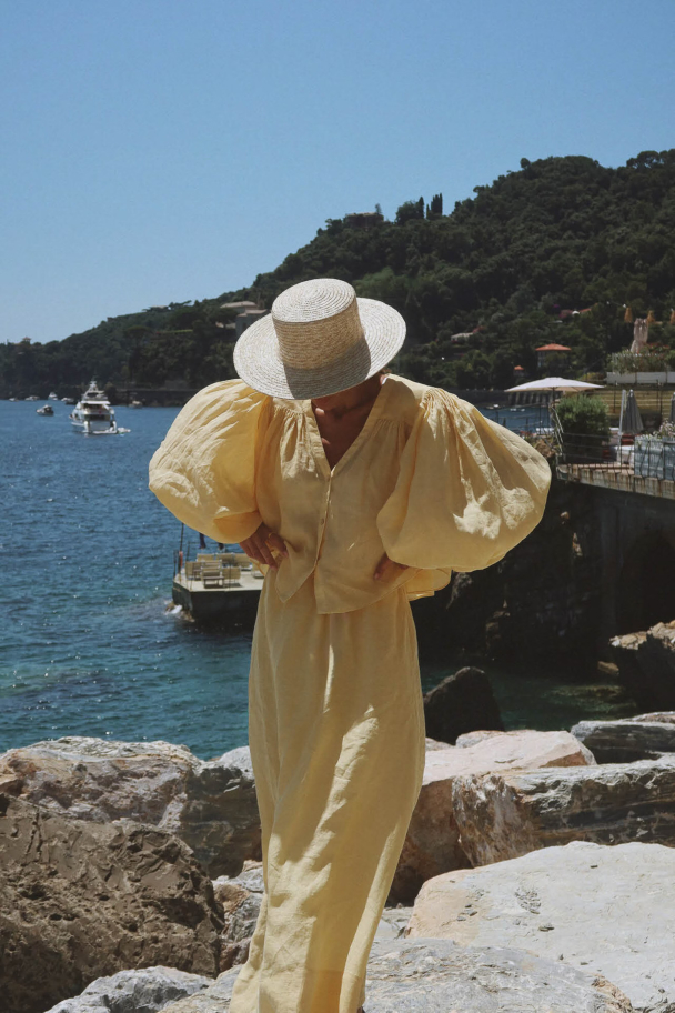 Leja Blouse - Butter Yellow - Image 4