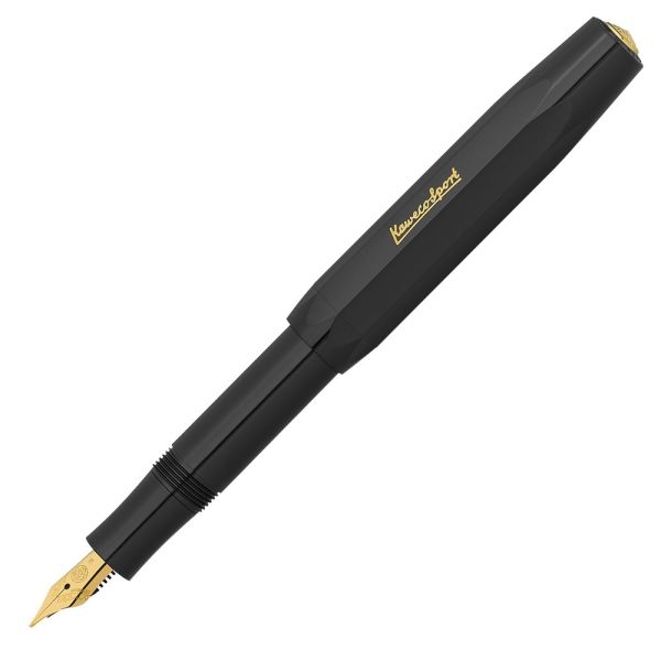 Kaweco Classic Sport Fyllepenn – F 0.7mm – Black