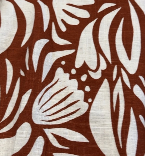 Viskose/ lin blanding blader rust - Image 1