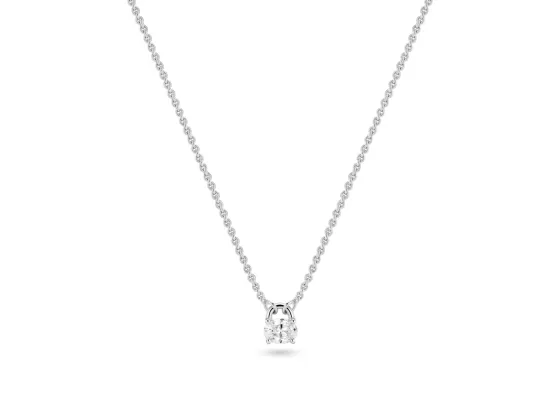 Halskjede Ovale, s&oslash;lv