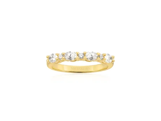 Ring Ellera Ovale, forgylt 