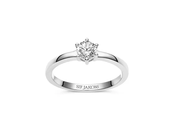 Ring Ellera Uno Pianura Grande, s&oslash;lv