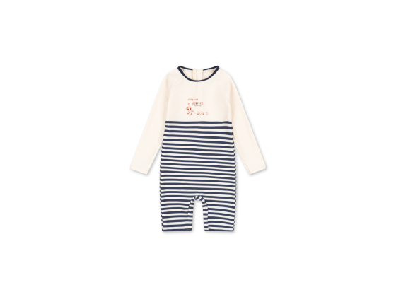 Aster Onesie UV-drakt, Marin Stripe - Konges Sl&oslash;jd